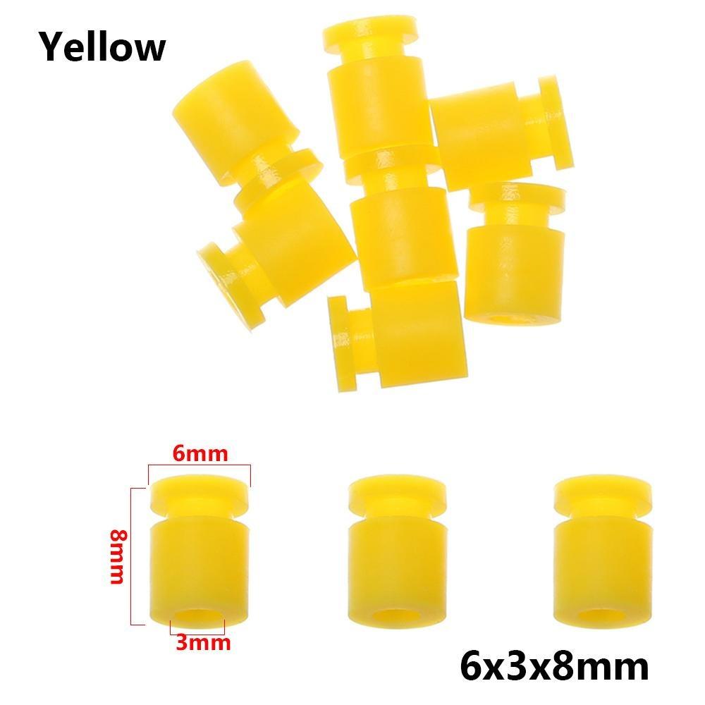 10pcs 8*6*3mm Rubber Damper Balls Silicone Silencer For F4 F7 Flight Controller/FPV Quadcopter