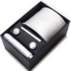 Cravatta Uomo Sposo Matrimonio Compleanno Regalo Per Ragazzi alla Moda Formale Casual Cravatta Asciugamano da Taschino Set Scatola Regalo