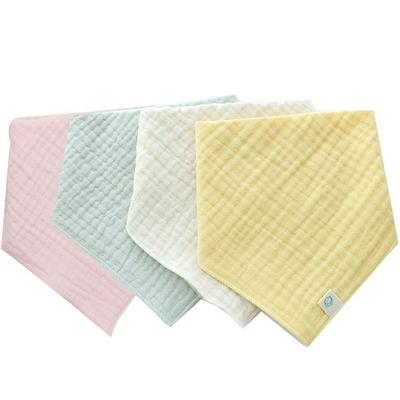 Dream Tofu Triple Gaze Schal Lätzchen Pastell 4-teiliges Set, koreanische Babyprodukte