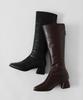 Chaakan Hardin Cutout Long Boots Bllts4F1147