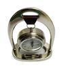 Nautical Shiny Nickel Finish Desk Top Table Clock Office Decorative