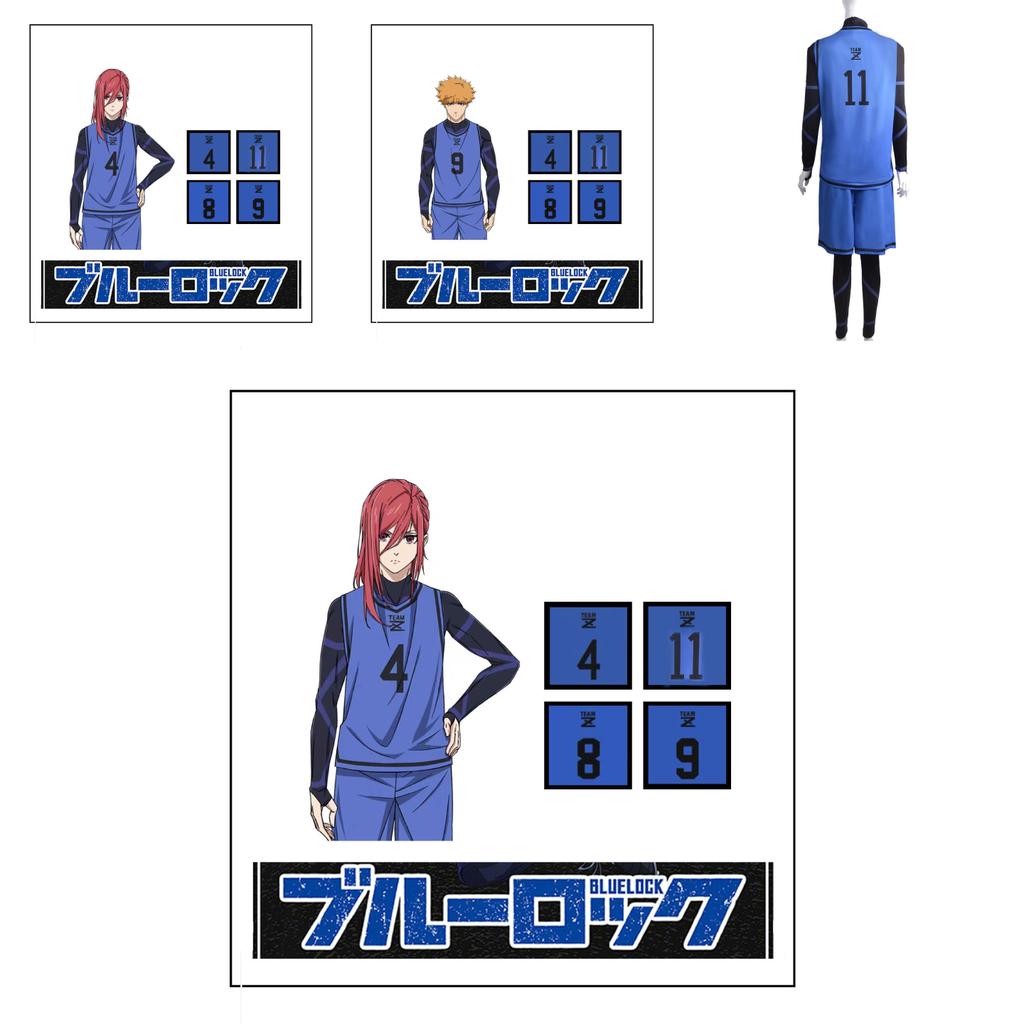 Bluelock Cosplay Costume For Role-playing Fans