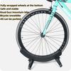 Adjustable Bike Floor Stand Garage Storage Bike Floor Rack  For 30-80mm Wide Tires