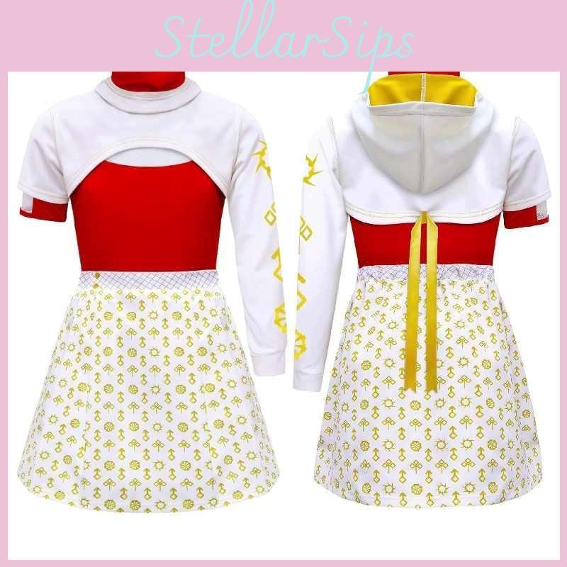 Zombies Dawn 4 Of The Vampires Nova Cosplay Costume Dress Set Party Halloween