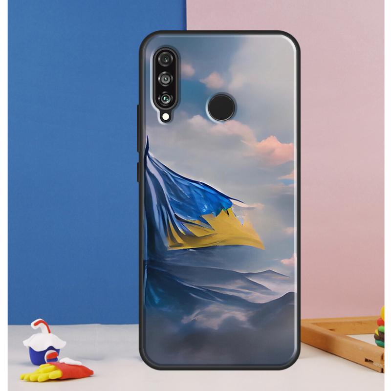 Ukraine Flag For Huawei Nova 12s 12i 11i 5T Y90 Y70 Y60 Y61 Y91 Y72 9 10 SE P60 Pro P20 P30 P40 Lite Case