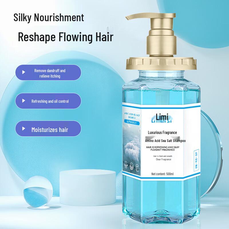 

Limeisi Amino Acid Sea Salt Scalp Care Shampoo