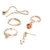 Special Earrings Earrings Autumn And Winter 5-Piece Set Earrings Fashion Earrings
