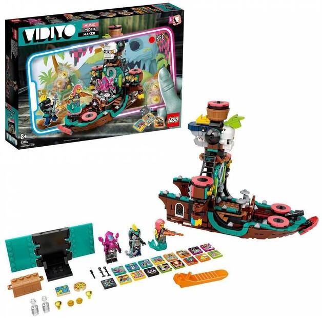 LEGO Vidiyo 43114 Пиратский корабль панков