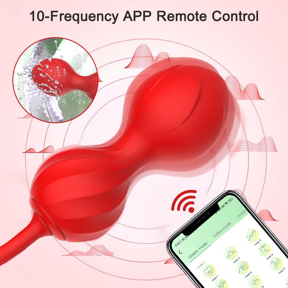 Wireless App Vagina Balls Vibrator for Women Tighten Vagina Muscle Trainer Kegel Ball Egg Intimate Sex Toy