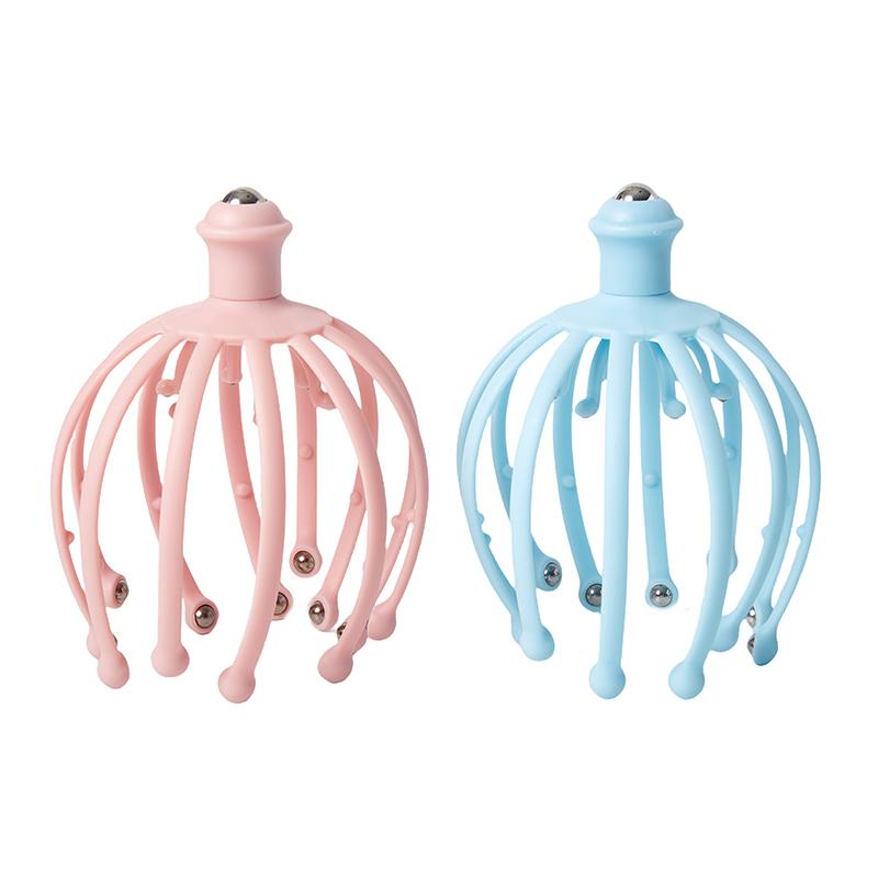 1PC Handheld Scalp Massager with 18 Claws for Deep Relaxation Hair Stimulation Stress Relief Hand Scratcher Massage Tool