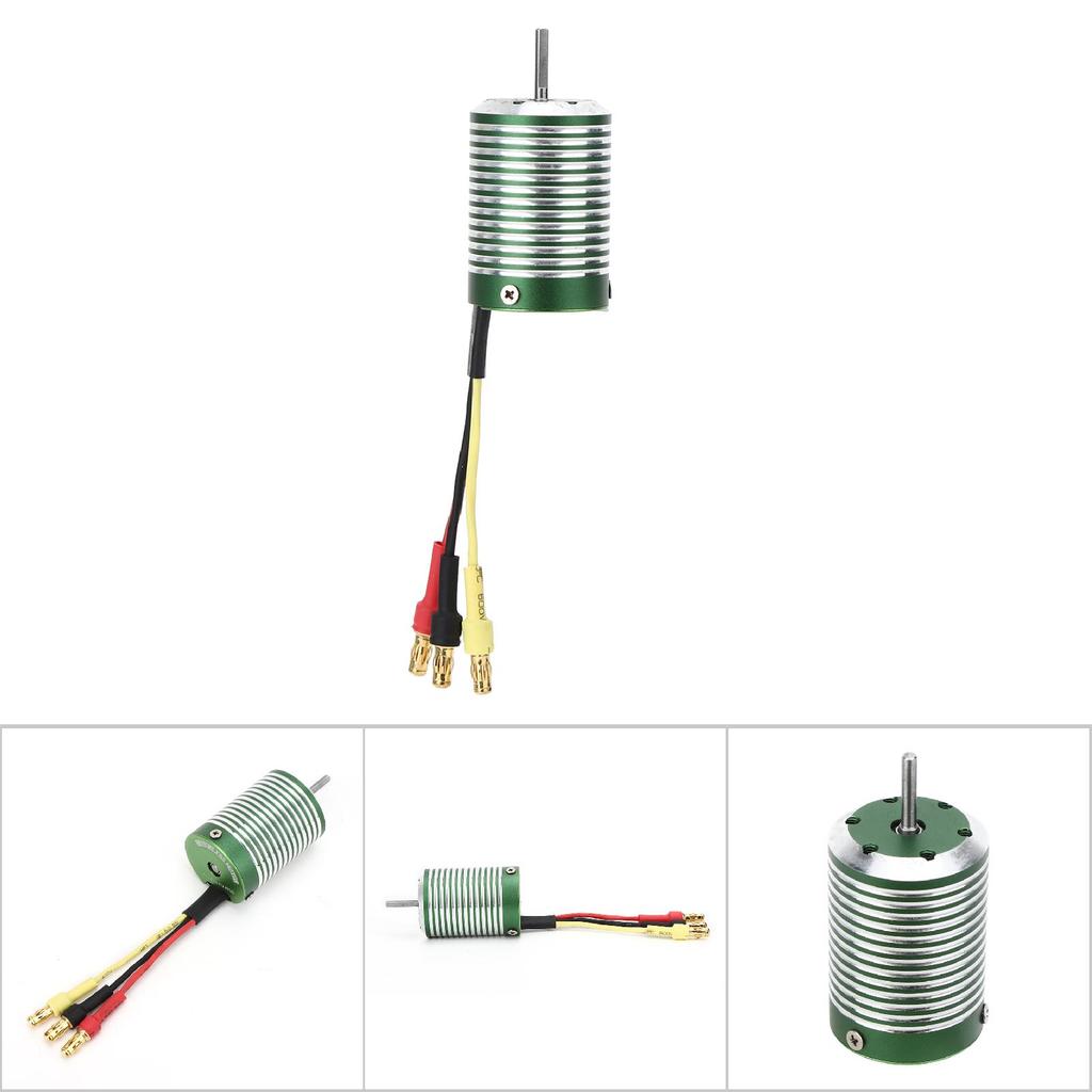 X TEAM 12 Slot 4 Poles XTI 2435 4900KV Brushless Motor for 1 16 RC Car Model