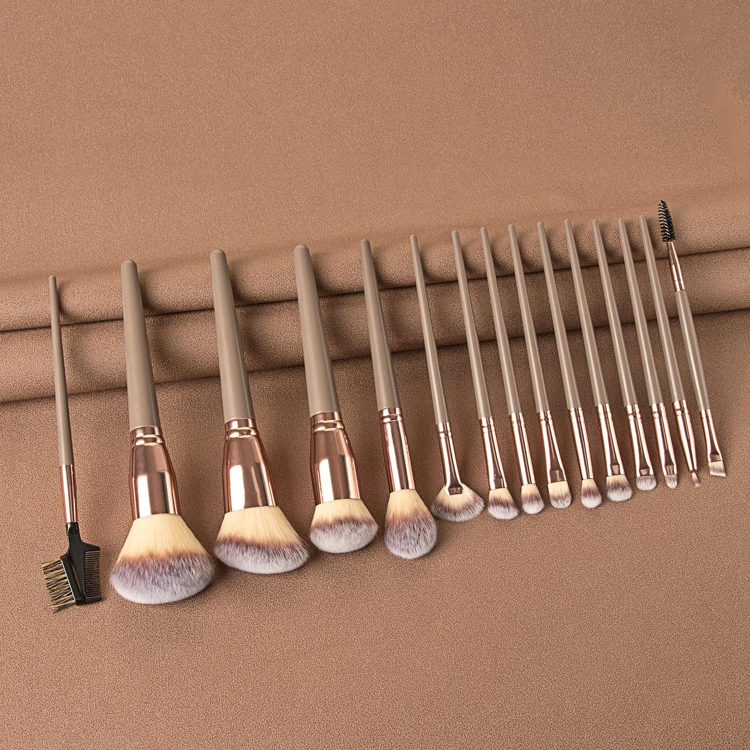 

Makeup Brushes Set Face Eyes Make Up Brush Eyelash Eyeshadow Eyebrow Eyeliner Foundation Powder Blush Highlight Lips Brush NONE