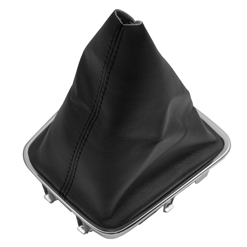 5/6-Gang Auto Schaltknauf Manschette Stiefelabdeckung Kragen Für VW Volkswagen Tiguan 5N 2007 2008 2009 2010 2011