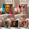 Federa per Cuscino con Stampa di Opere di Frida Kahlo per Divano del Soggiorno e Decorazione della Camera da Letto