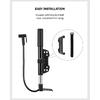 RION Bicycle Pump Portable Aluminum Bike Pumps UK FR US Valve Inflator Mountain Road Bike Accessories Lightweight Multi-function