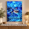 Dragon Ball Vegeta Custom Name Diamond Painting Personalized 5D Full Drill DIY Diamond Art Home Decor