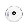 Wahei Freiz Glass Lid for Frying Pan/Pot Precious 26cm Fully Tempered Glass with Steam Vent PR-8574