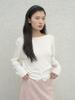 Deoenel Silk Low Button Knit - [Ivory]