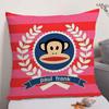 Classic Trend PPaul FFrank Cushion Cover Natural Linen Organic Fabric DoubleSided Printing Sofa Home Decor Gift Pillow Case