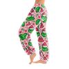 Women's Solid Color Trousers With Cuffs Casual Pants And Pajama Pants