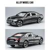 1/24 Legierung Automodell Spielzeug Benz S400L Metalldruckguss Modellfahrzeug Exquisite Handwerkskunst Sound Light Collection Kindergeburtstagsgeschenk