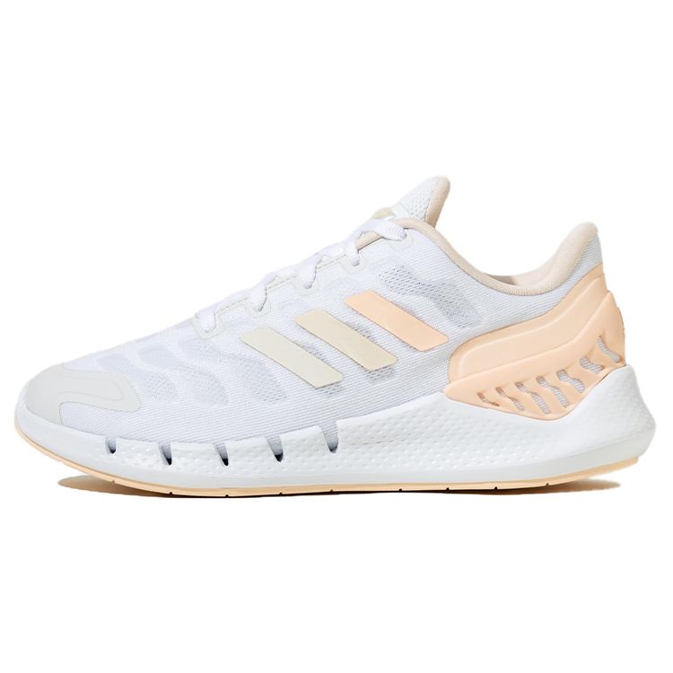 Adidas Climacool Ventania Comfortable Versatile Mesh Non-Slip Breathable Low-Top Casual Running Shoes Unisex Sneakers White Orange IE5471