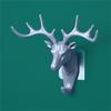 Elephant Deer Head Wall Hook Decorative Key Holder With Sturdy Plastic And Easy Adhesive For Home Decoration