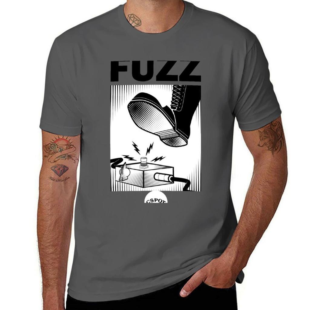 Fuzz Tshirt Lightweight Casual Summer Tshirt