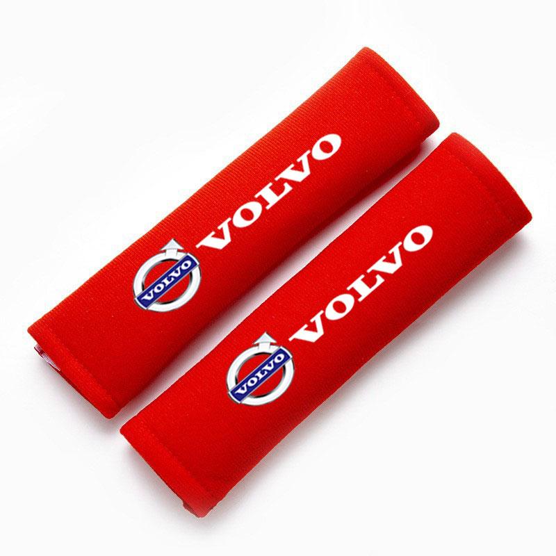 Car Seat Belt Cover Pad Accessories for Volvo Xc60 S60 V40 V50 V60 S80 S40 C30 Awd C70 S40 S60 S80 S90 T6 V70 V90 Xc40 Xc70 Xc90