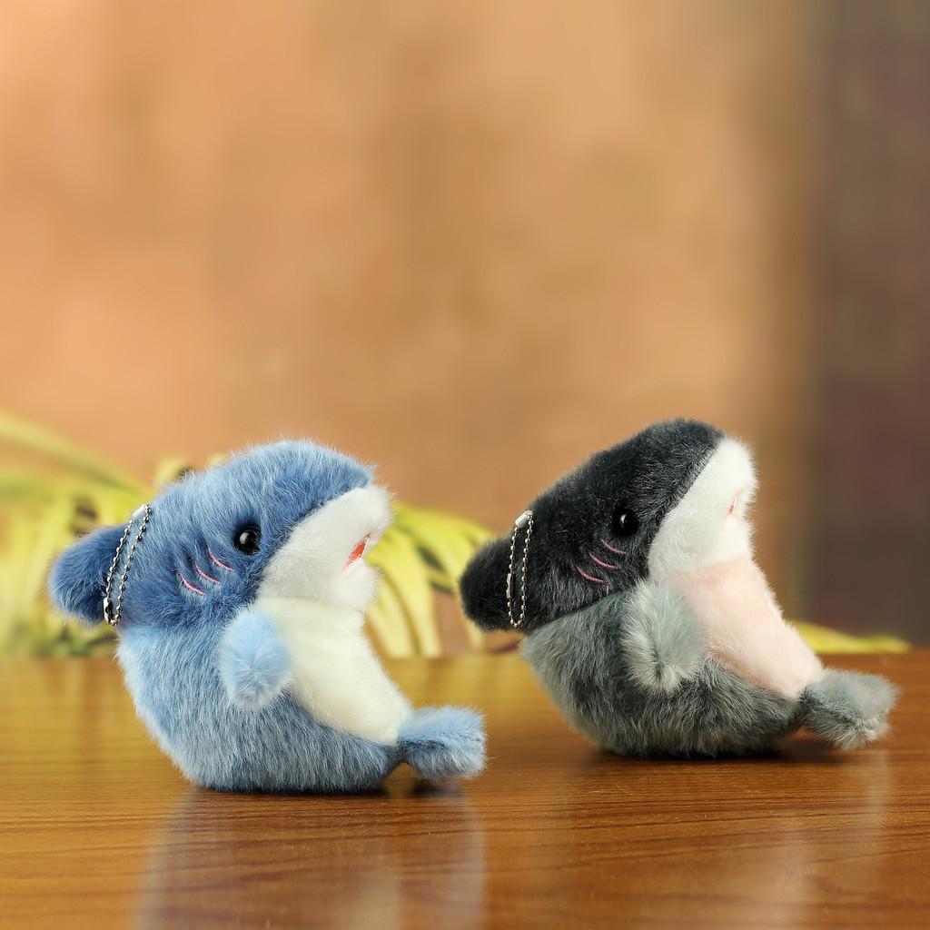 Shark Seal Plush Keychain With Pp Cotton Fill For Kids And Adults