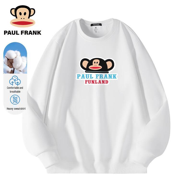 Paul Frank Men s Solid Color Casual Crewneck Sweatshirt S