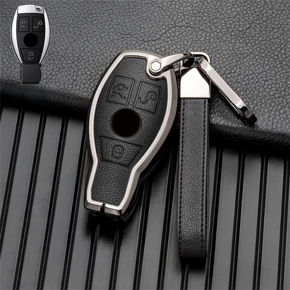 Auto Schlüssel Fall Abdeckung Schlüssel Tasche Für Mercedes Benz ABCS Klasse AMG GLA CLA GLC W176 W221 W204 W205 Zubehör halter Shell Schlüsselbund