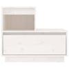 Nightstands 2 pcs White 60x34x51 cm Solid Pine Wood