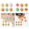 6 Pieces Wood Toys Educational Colorful Classroom Rewards Games Fun Birthday Gifts Party Favors