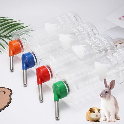1000ml Pets Hamster Water Drinking Bottle Plastic Golden Hamster Rabbit Small Pet Dispenser Cage Hangable Water Bottle