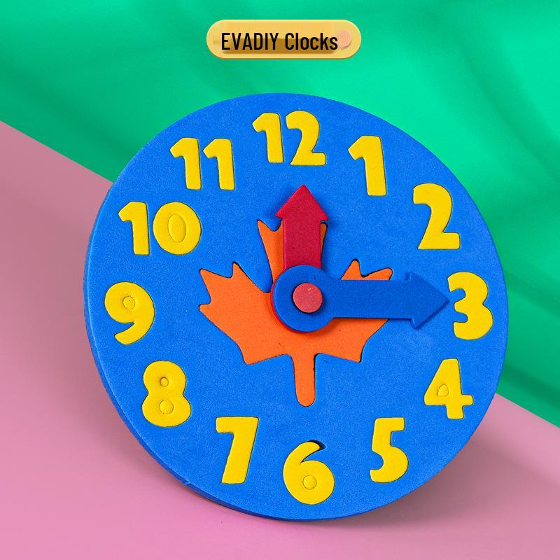 DIY Clock Kit: Educational STEAM Project for Creating a Homemade Clock