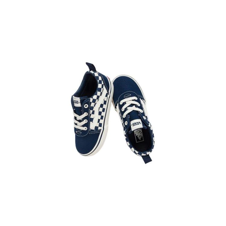 Vans Slip-On Versatile Comfortable Shock Absorbing Durable Low-Top Walking Shoes Baby Shoes Blue VN0A5KY8DTQ