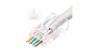 Connecteur Modulaire Ez Rj45 8P8C Cat6 Microconnect
