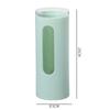 Wall Mounted Disposable Paper Cup Dispenser Pull Type Plastic Cup Holder Anti-Dust Storage Rack Office Tumbler Holders Kitchen
