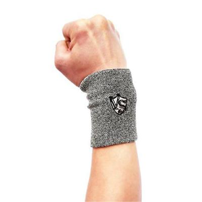 Wrist Compression Wrist Sleeve Wristband 1 Piece One Light Gray [VITAL SALVEO] CJ-5101 (for Arm) (S)