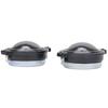 25MM 8 Ohm 6W Dome Tweeter with Translucent Silk Membrane, Internal Magnet High-Frequency Bluetooth Speaker Accessory.