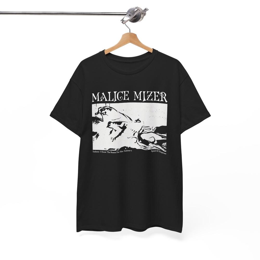 Malice Mizer TeeShirt Sadness Demotape Visual Kei Mana Kozi UNISEX SHIRT Unisex T-Shirt S