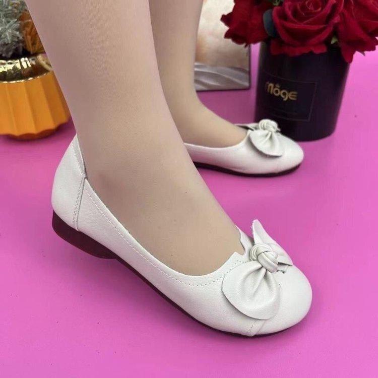 Soft-soled Soft-faced Single Shoes for Women's 2025 Autumn New Non-slip and Wear-resistant Mother Shoes, Long-term Wear Is Not Tired, Middle-aged and