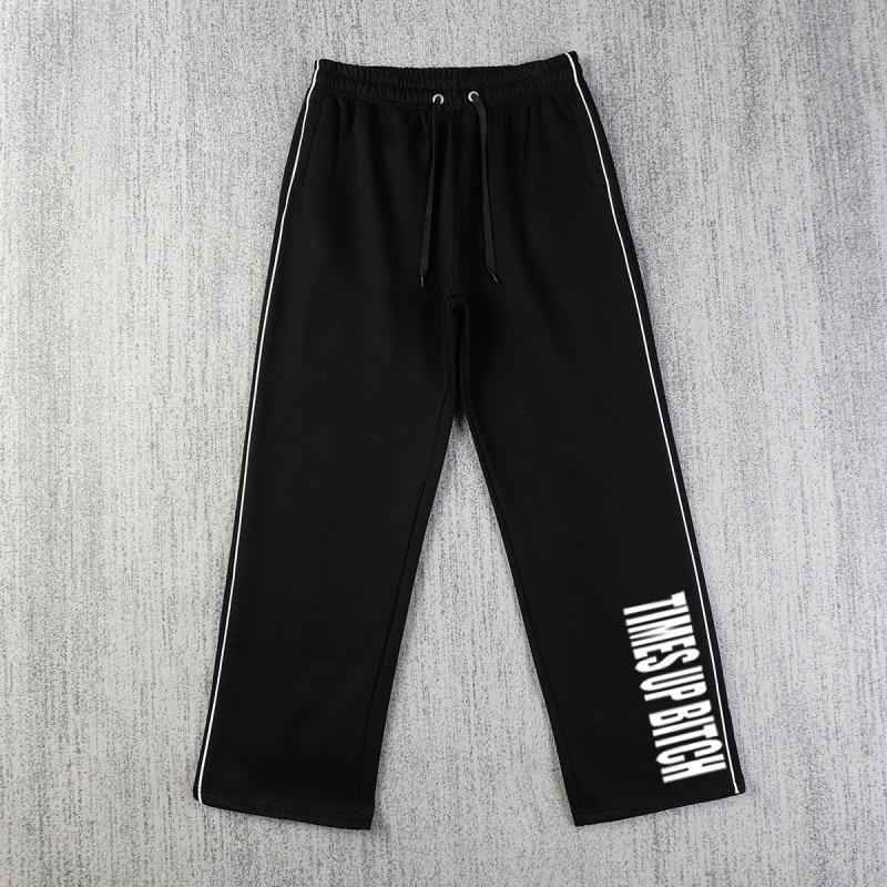

GLYDE Loose Pants Men Women High Quality Logo Trousers Jogger Drawstring Sweatpants XL