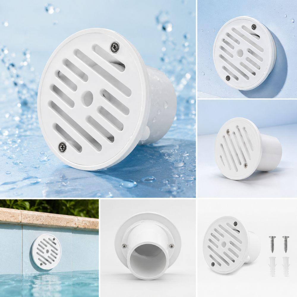 SP-1424 Pool Drain Outlet Flow Adjustable Pool Inlet Fitting Water Draining Outlet Swimming Pool