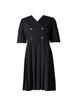 Bemon Mini Pleated Dress_Black