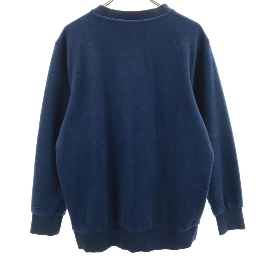 adidas Originals Trefoil logo Long sleeve freeze trainer M Navy Men's Used