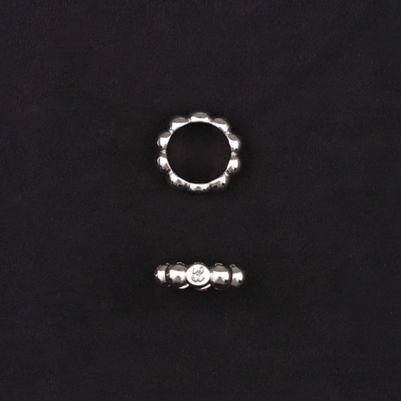 

lowool Cloud silver ring L (No. 19)