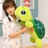 Niedliches und kuscheliges Plüsch-Meeresschildkröten-Spielzeug mit großen Augen Perfektes Geschenk für Kinder!