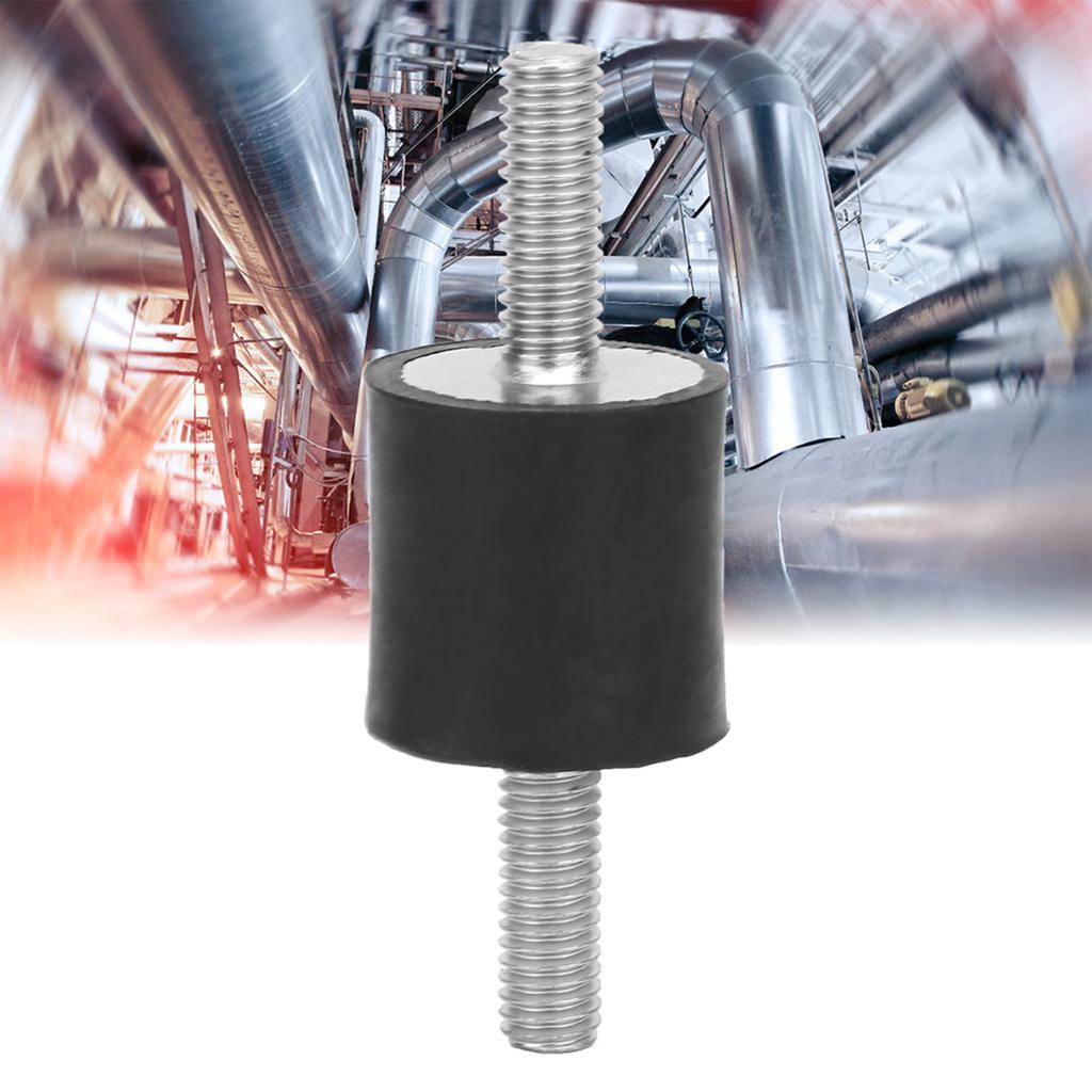 4pcs M6 Rubber Mounts Male Anti Vibration Silentblock Car Boat Bobbins (VV20*10 M6*18)